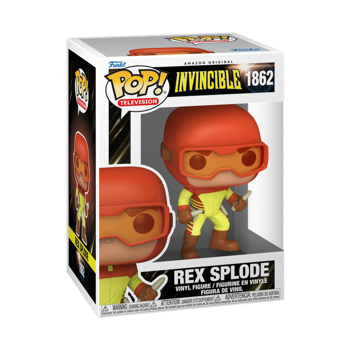 Funko Pop Invincible: Rex Splode 4-Inch Vinyl Figure #1862 – view 1