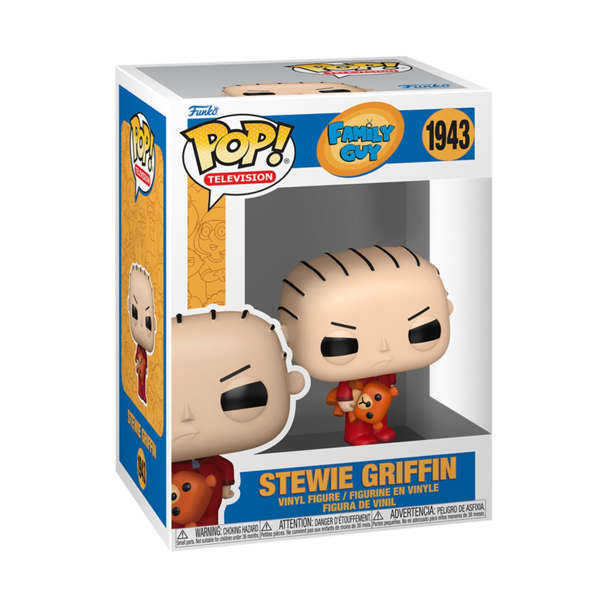 Funko Pop Family Guy: Stewie Griffin 4-Inch Vinyl Figure #1943 – view 1