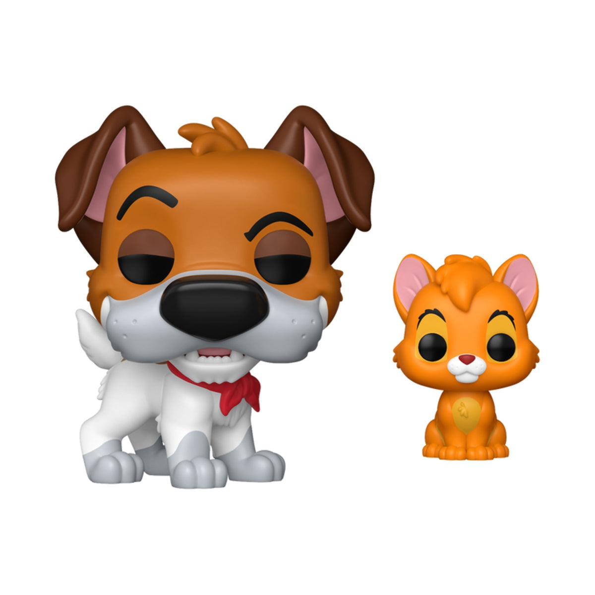 Funko Pop Oliver & Company: Dodger with Oliver 4-Inch Vinyl Figure #1705 – view 3