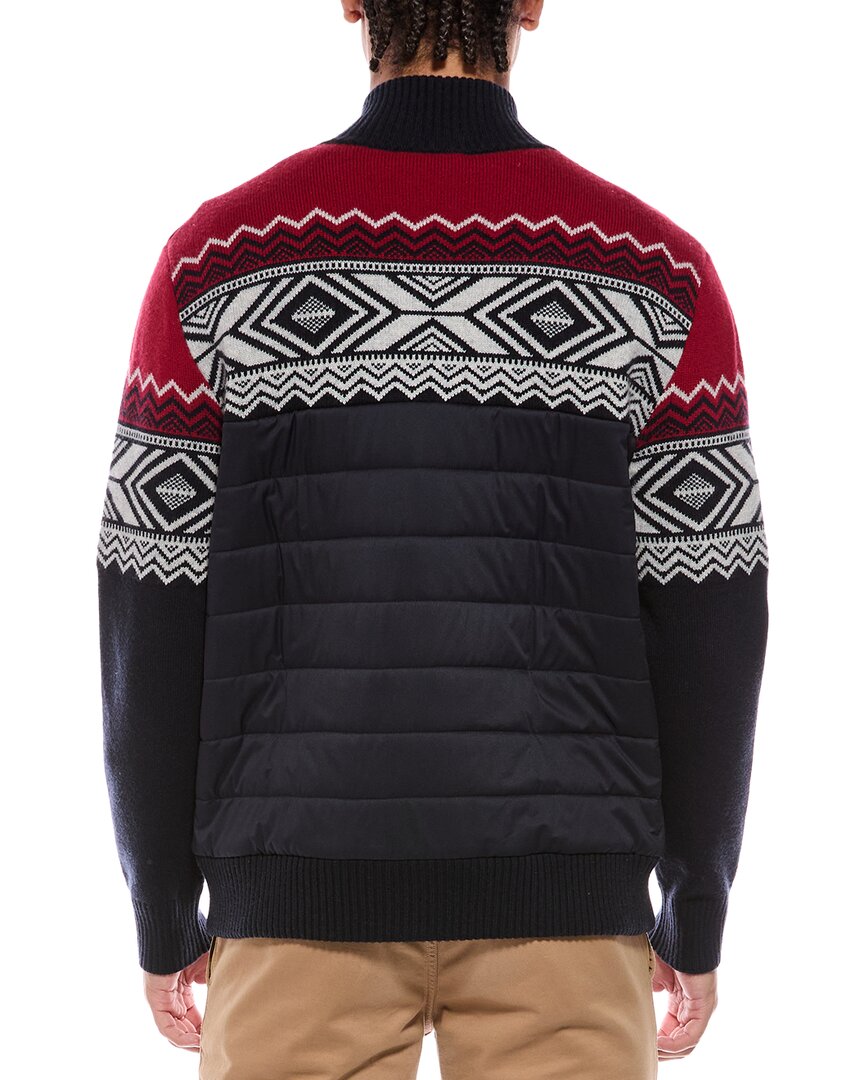 N.PEAL Padded Mock Neck Cashmere Jacket – view 2