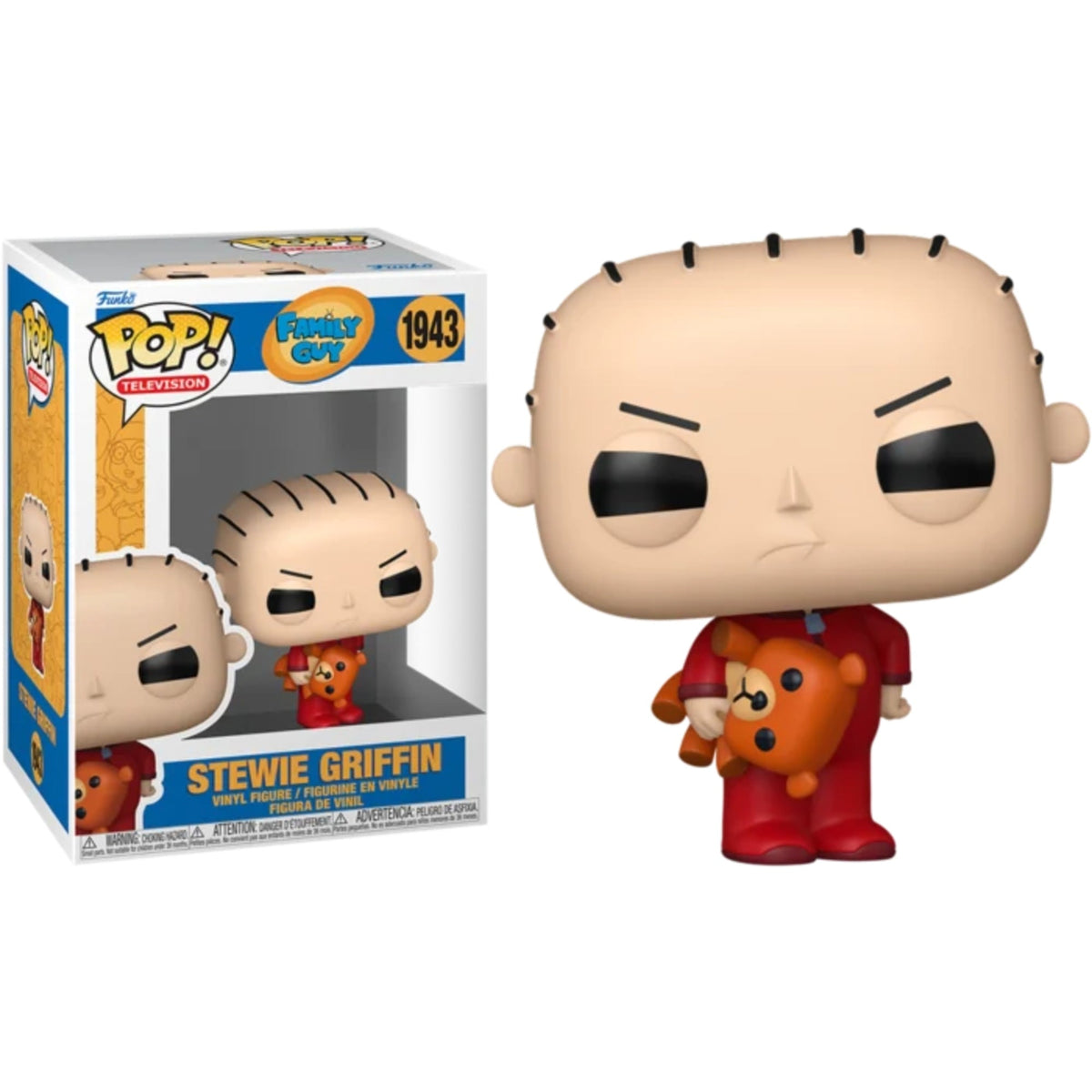 Funko Pop Family Guy: Stewie Griffin 4-Inch Vinyl Figure #1943 – view 2