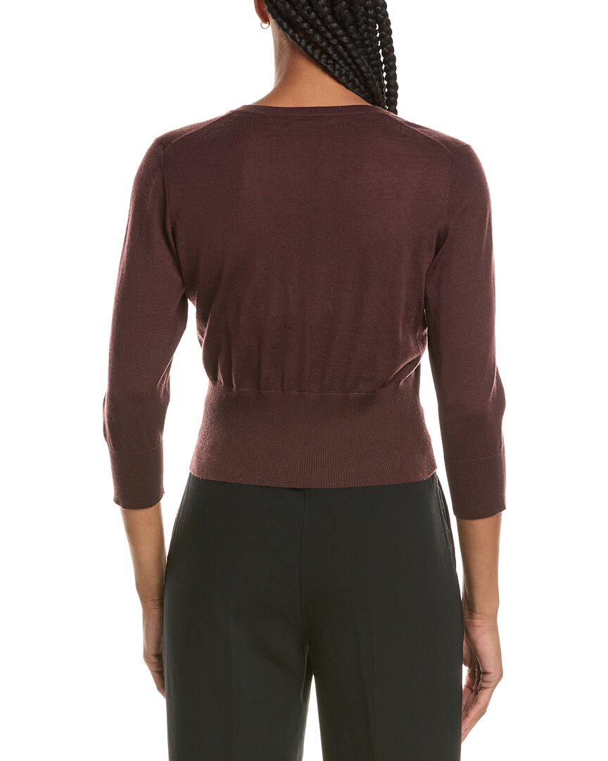 N.PEAL Darcie 100% Cashmere Cropped Cardigan – view 2