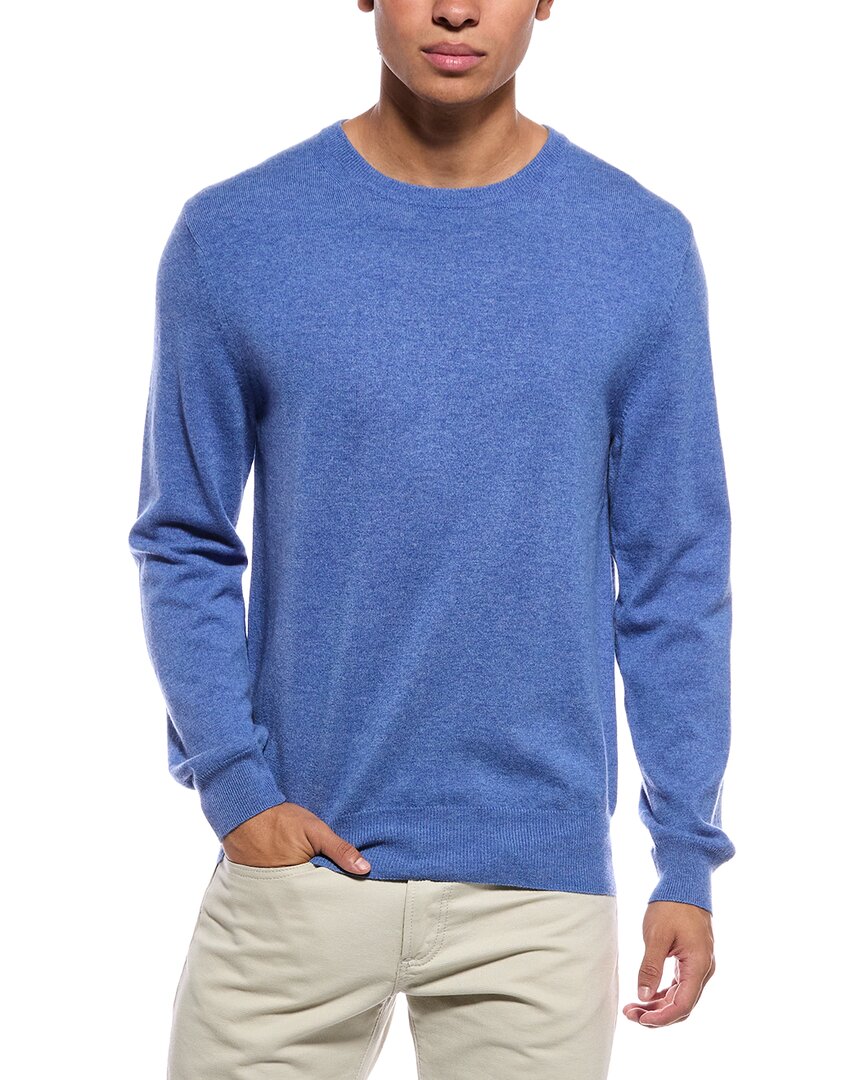 N.PEAL Oxford 100% Cashmere Crewneck Sweater – view 1