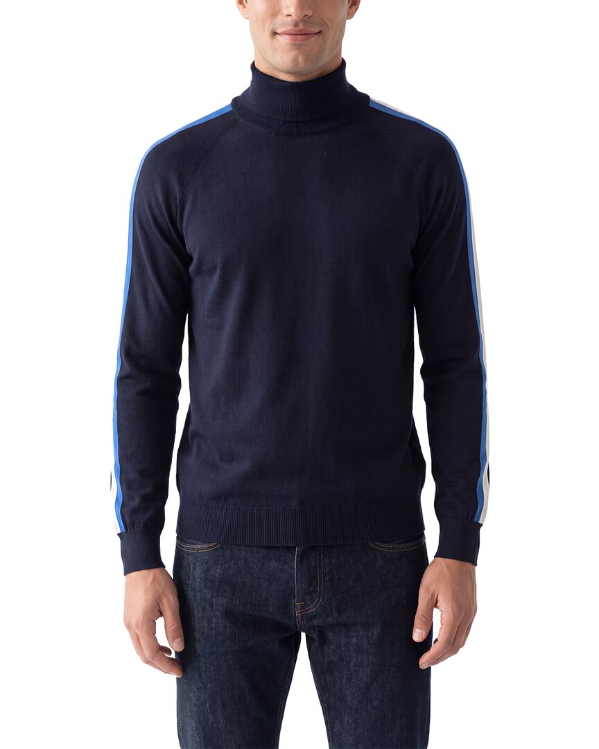 N.PEAL Cashmere-Blend Stripe Sweater – view 1