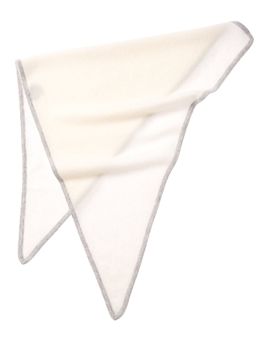 Phenix Knit Triangle Cashmere Scarf – view 1