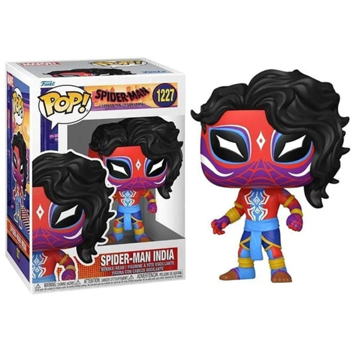 Funko Pop Across the Spider-Verse: Spider-Man India 4-Inch Vinyl Figure #1227 – view 2
