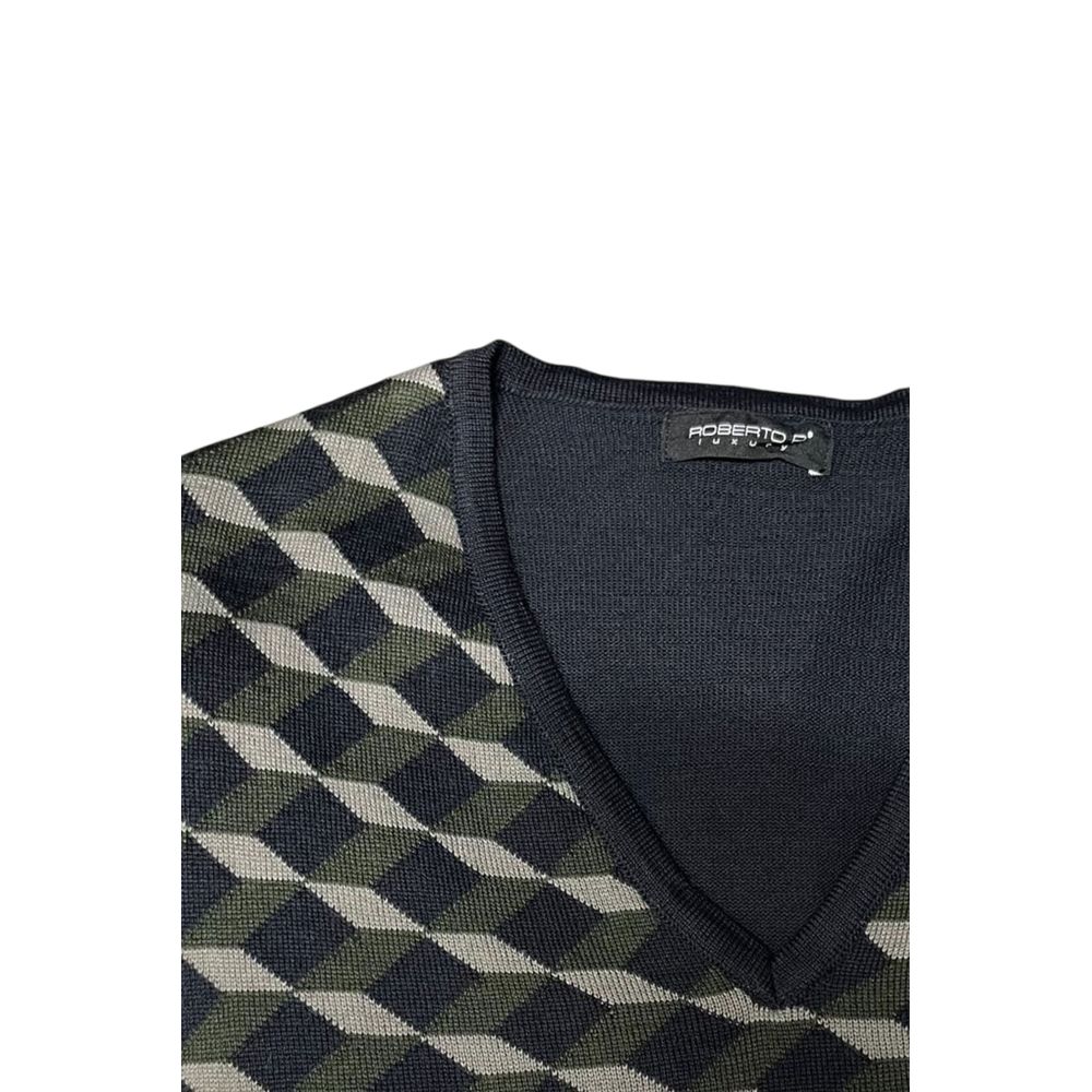 Roberto Pepe Luxury Wool Men's Men's Sweater – view 2