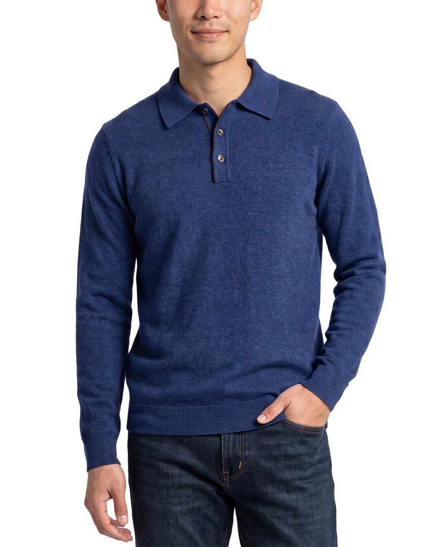 Forte Cashmere 100% Cashmere Polo 100% Cashmere Sweater – view 1
