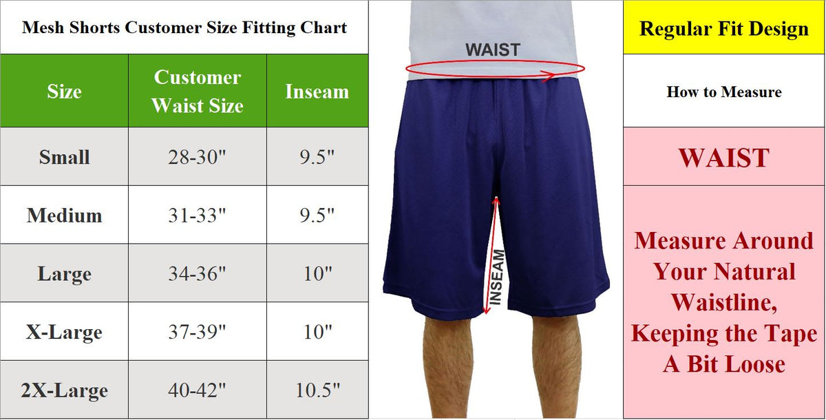 Men's Active Mesh Moisture Wicking Shorts (3-Pack) – view 2