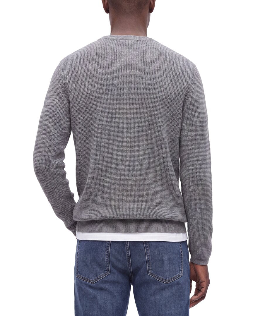 Forte Cashmere 100% Cashmere Thermal Crewneck 100% Cashmere Sweater – view 2