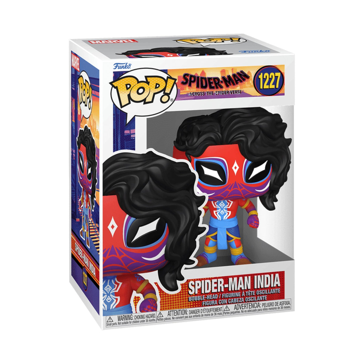 Funko Pop Across the Spider-Verse: Spider-Man India 4-Inch Vinyl Figure #1227 – view 1
