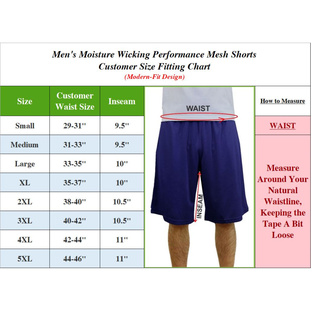 Jump Start Men's Moisture Wicking Performance Mesh Shorts – view 2