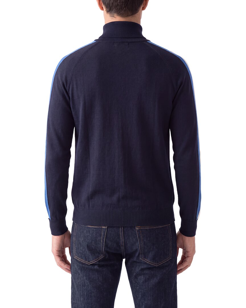 N.PEAL Cashmere-Blend Stripe Sweater – view 2