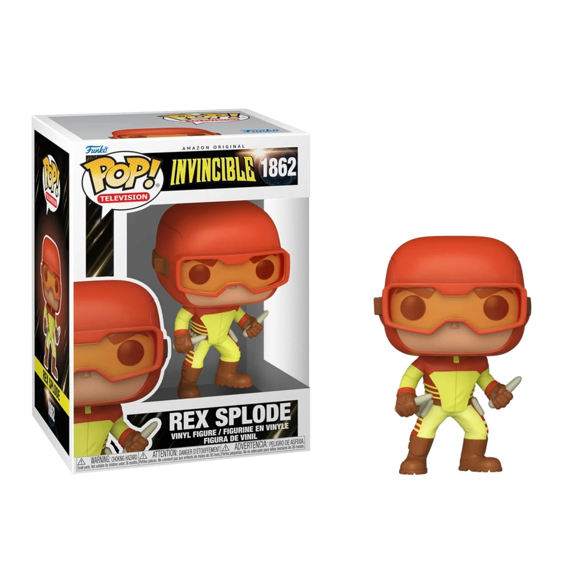 Funko Pop Invincible: Rex Splode 4-Inch Vinyl Figure #1862 – view 2