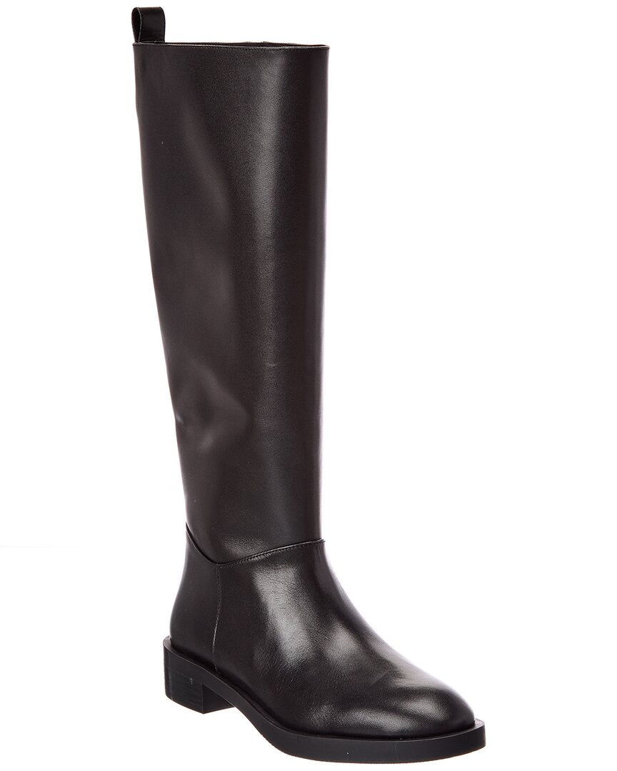 Stuart Weitzman Cazzie Leather Knee-High Boot – view 1
