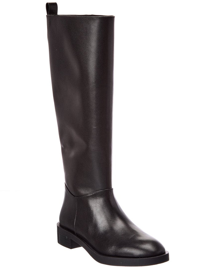 Stuart Weitzman Cazzie Leather Knee-High Boot – view 1