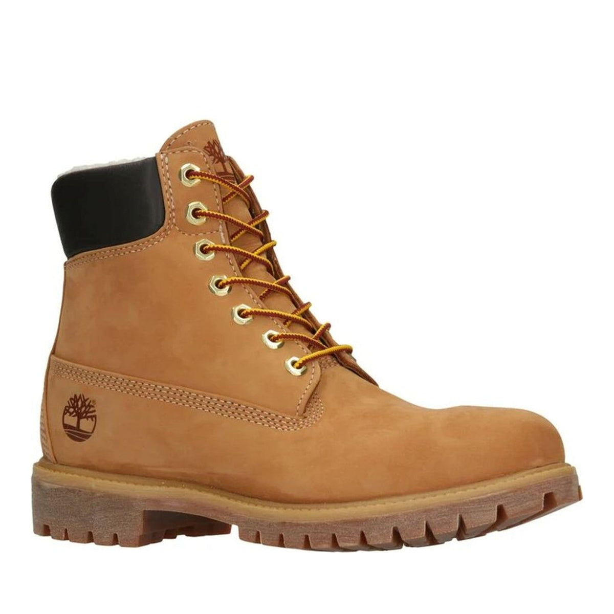 Brown Padded Collar Durable Sole Leather Boots – view 2