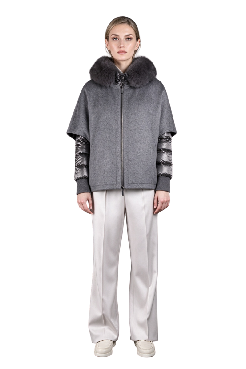 Moorer Pegaso-Cwr Jacket Dark Grey – view 3