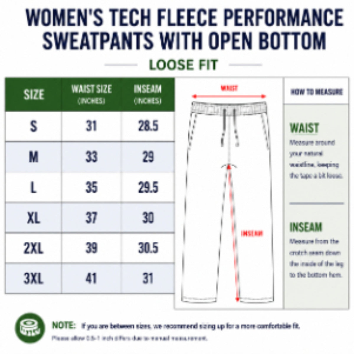 Blu Rock Women's Loose Fit  Tech Fleece Performance Sweatpants with Open Bottom 5- Pack – view 2