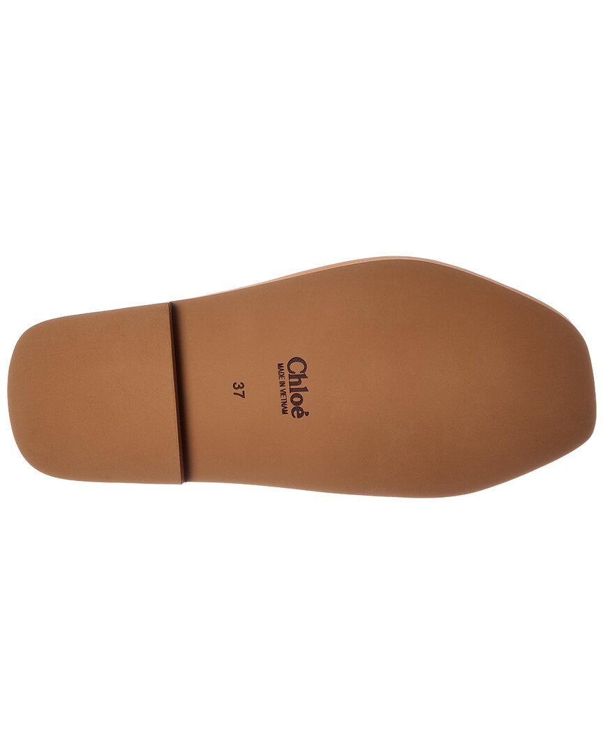 Chloé Woody Logo Canvas Slide – view 4