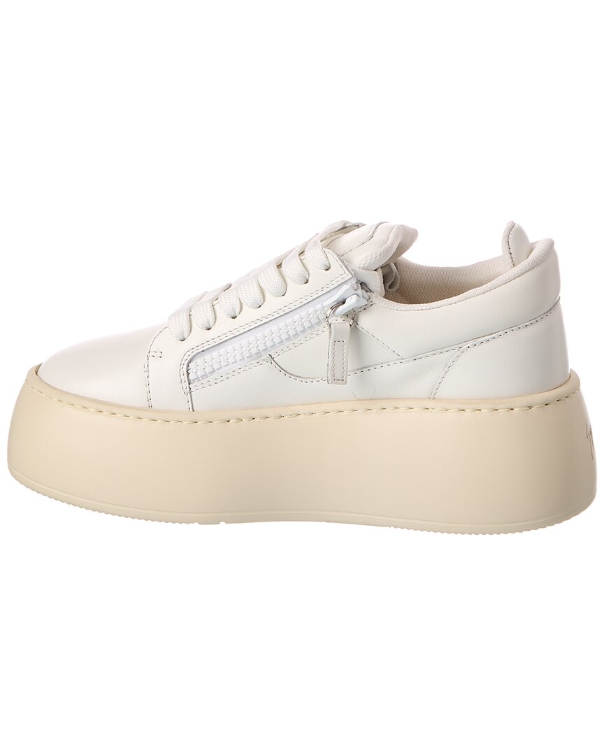 Giuseppe Zanotti Alma Leather Platform Sneaker – view 2