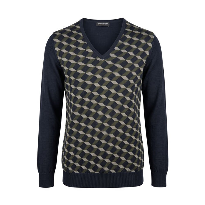 Roberto Pepe Luxury Wool Men's Men's Sweater – view 1