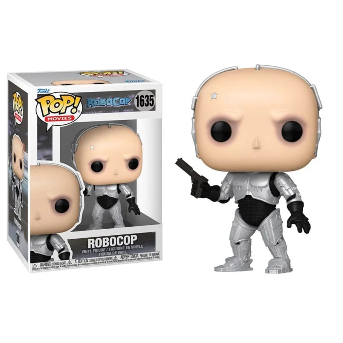 Funko Pop RoboCop: RoboCop without Helmet 4-Inch Vinyl Figure #1635 – view 2
