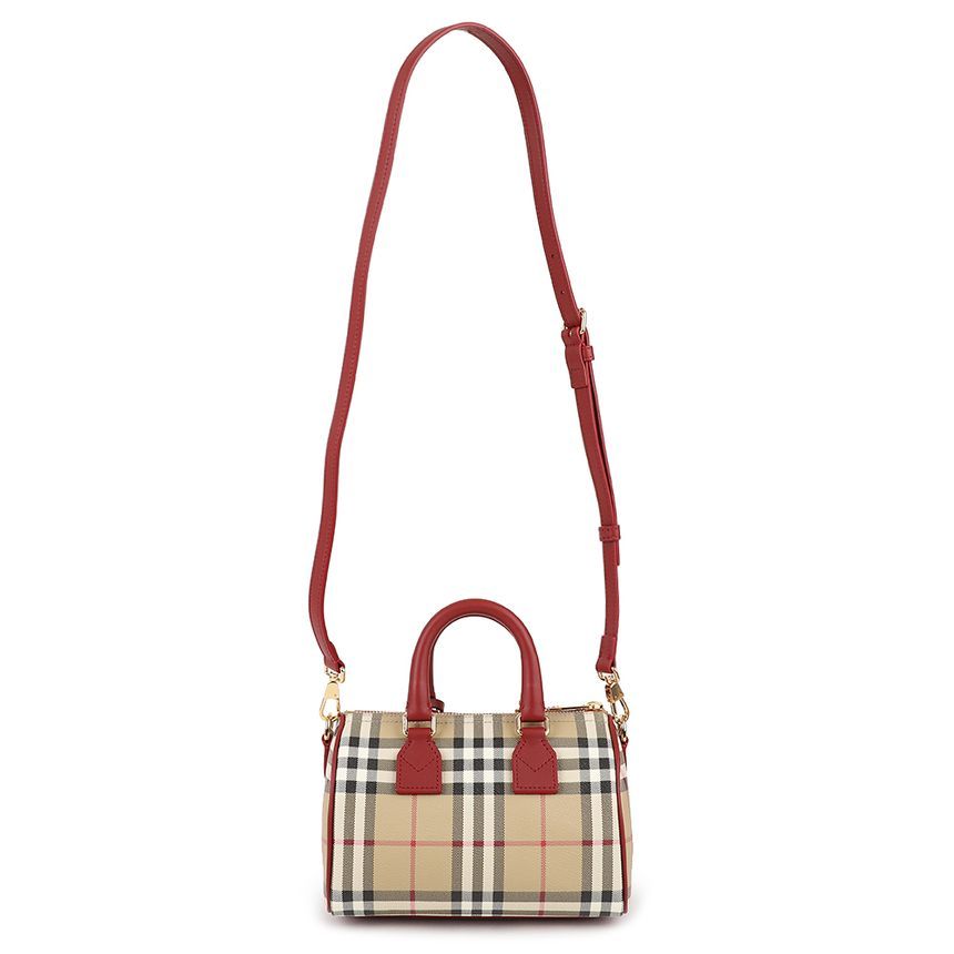 Mini Check Bowling Bag – view 4