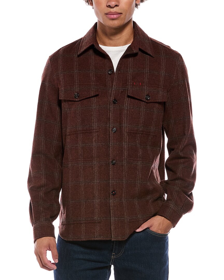 ISAIA Wool & Cashmere-Blend Coat – view 1