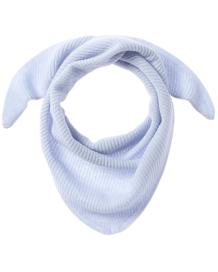 Phenix Rib Knit Cashmere Neckerchief – view 1