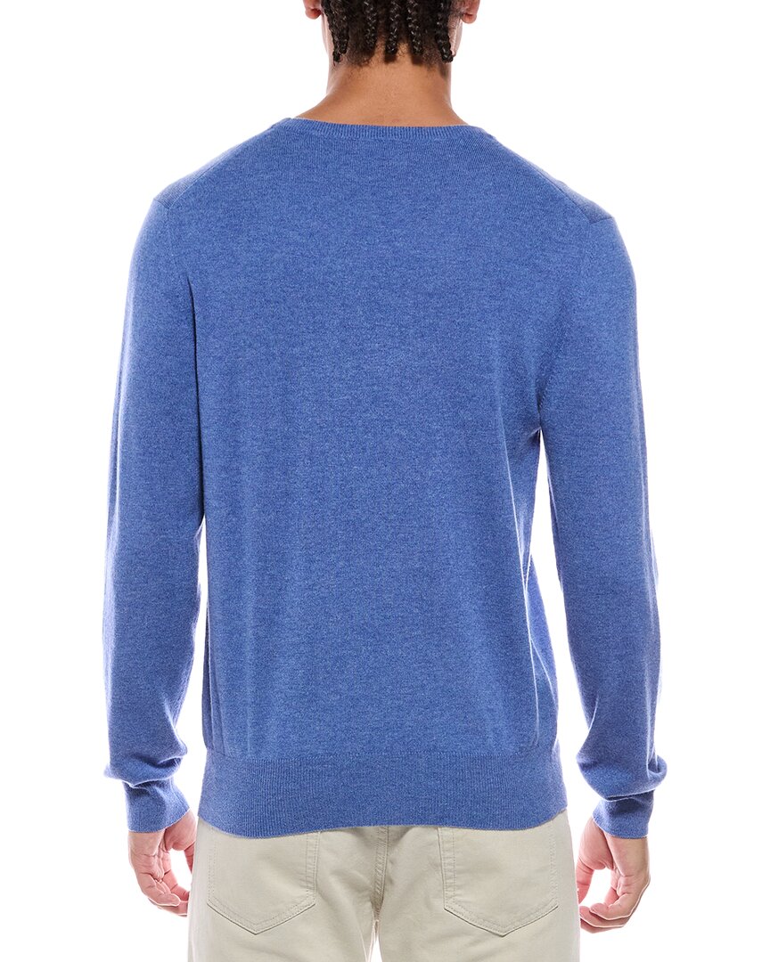 N.PEAL Oxford 100% Cashmere Crewneck Sweater – view 2