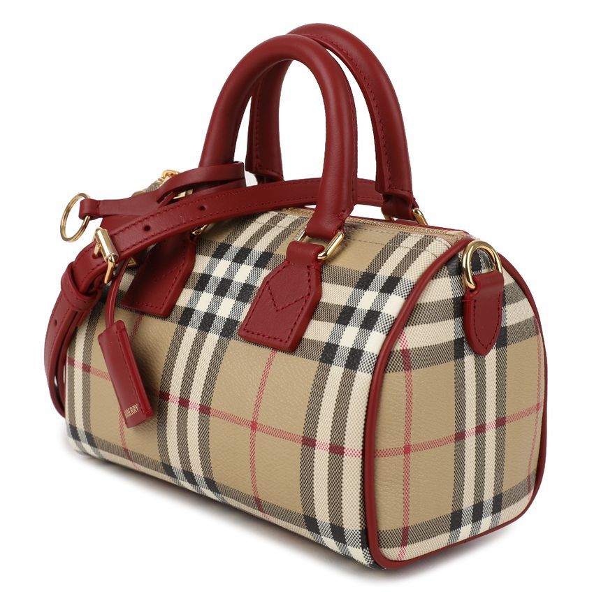 Mini Check Bowling Bag – view 3