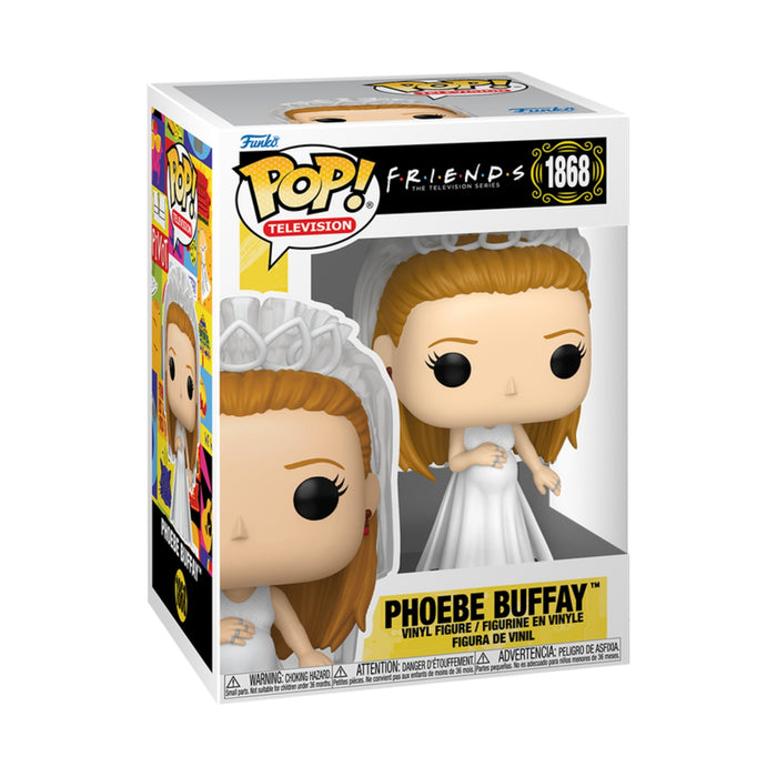 Funko Pop Friends: Phoebe Buffay (Wedding Dress) 4-Inch Vinyl Figure #1868 – view 1