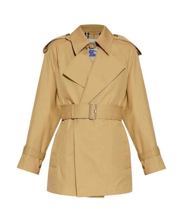 Gabardine Trench Coat Jacket – view 1