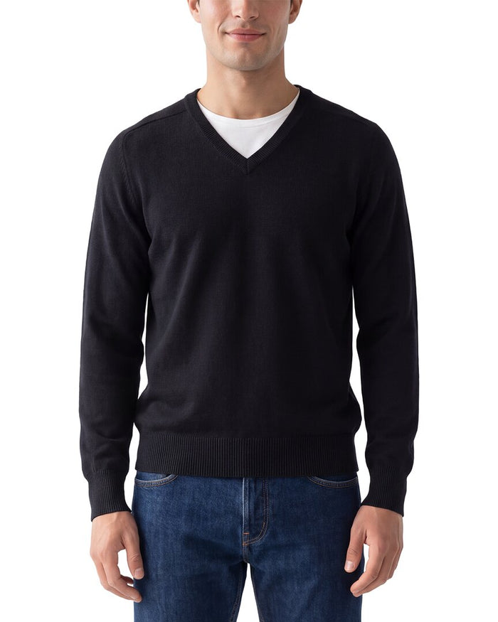 N.PEAL The Mayfair 100% Cashmere V-Neck Sweater – view 1