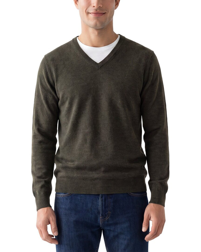 Forte Cashmere 100% Cashmere V-Neck 100% Cashmere Sweater – view 1