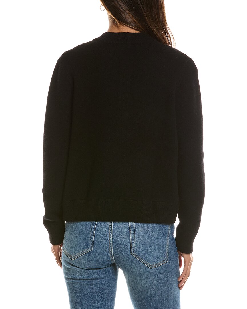 Forte Cashmere Zip 100% Cashmere Bomber Cardigan – view 2