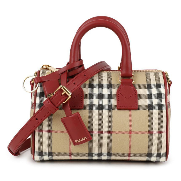 Mini Check Bowling Bag – view 1