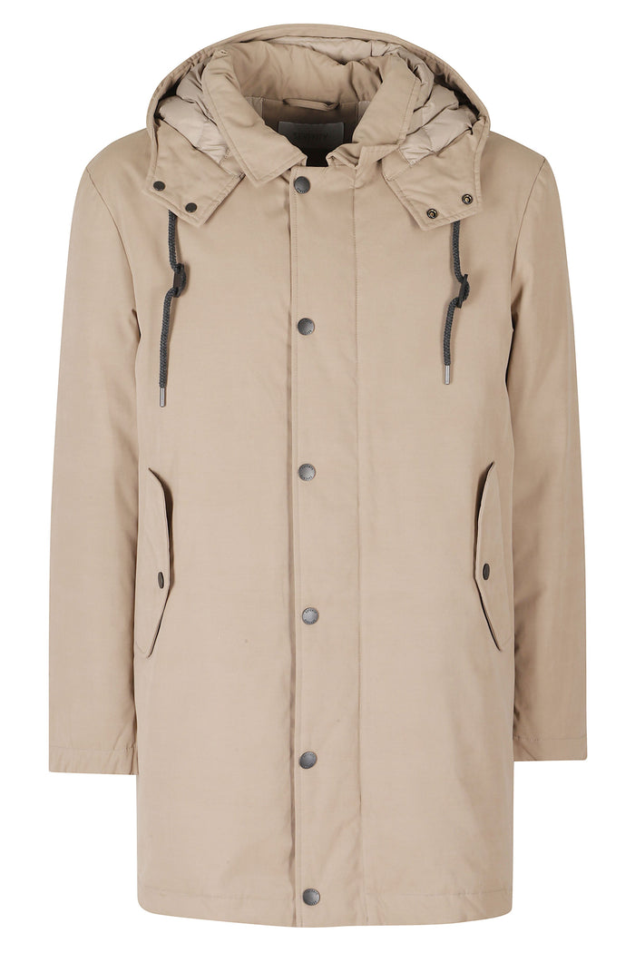 Mud Brushed Cotton-Blend Parka – view 1