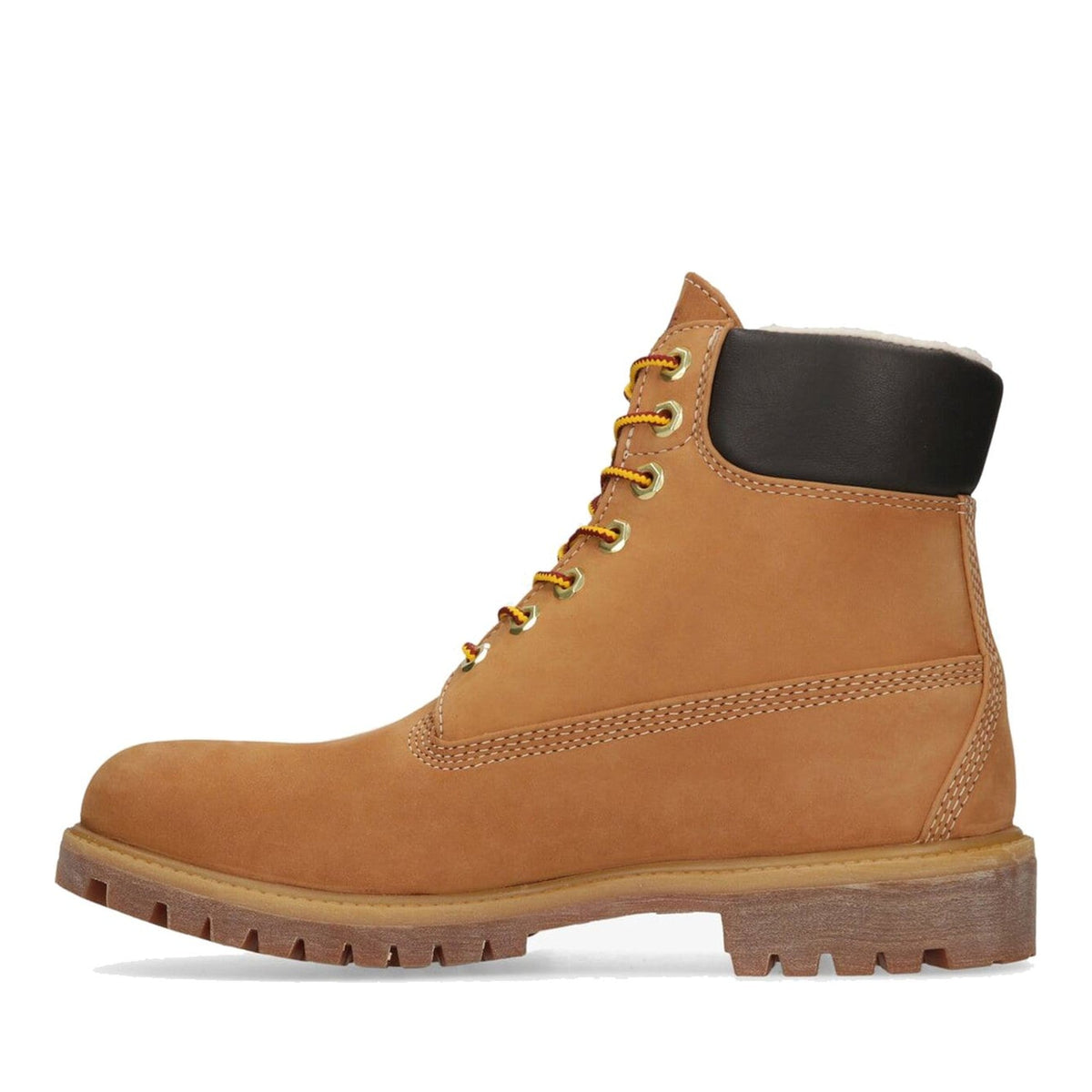 Brown Padded Collar Durable Sole Leather Boots – view 3