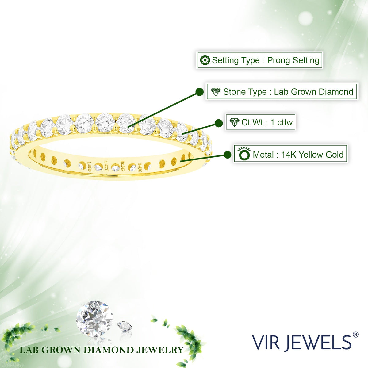 1/2 cttw Pear and Round Lab Grown Diamond Engagement Ring in 14K White Gold For Women – view 4