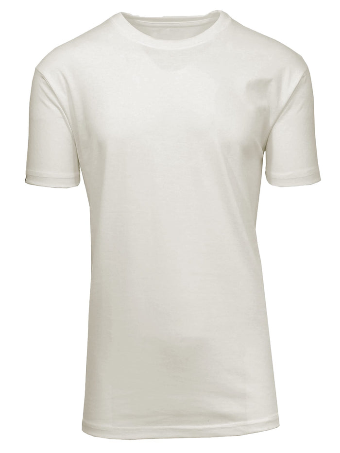 Blue Ice Men's Short Sleeve Crew Neck Modern Fit Cotton Blend Classic Tee (UP TO 5XL) – view 1