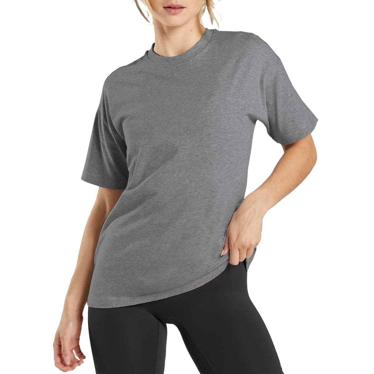 Blue Ice Women's Loose Fitting Short Sleeve Crew Neck Tee (UP TO 5XL) – view 1