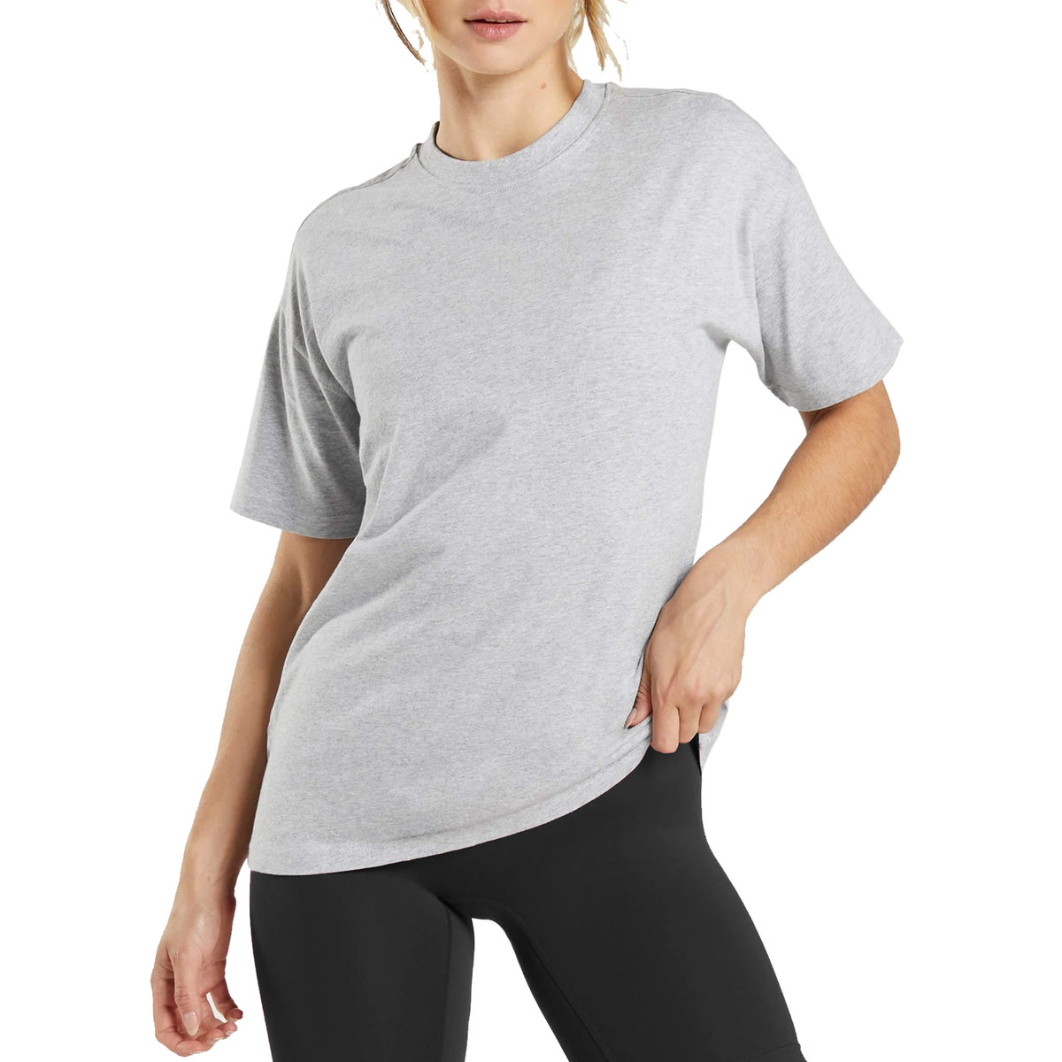 Blue Ice Women's Loose Fitting Short Sleeve Crew Neck Tee (UP TO 5XL) – view 8